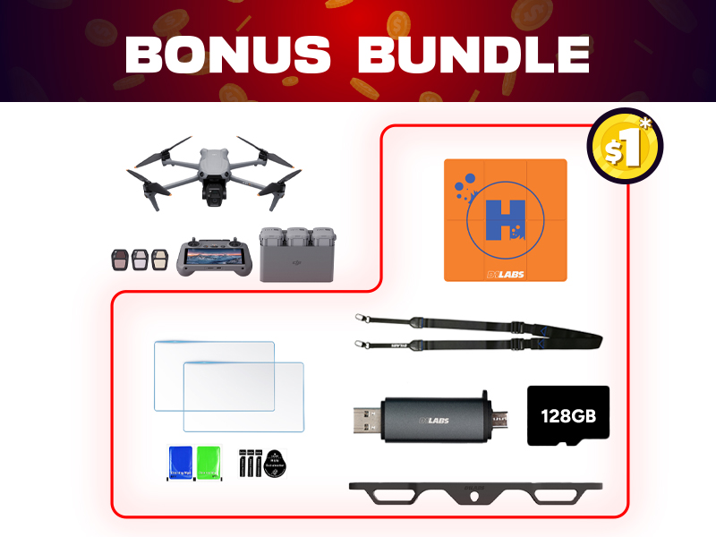 DJI Air 3S FMC + $1 Bonus Bundle